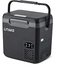 LITAKE 18L 車載冷蔵庫 Amazon.co.jp: Litake(リテーク) 車載冷蔵庫 18L -20℃～20℃ バッテリー