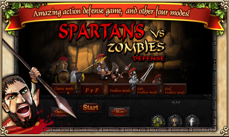 Amazon Co Jp Spartans Vs Zombies Defense Android アプリストア