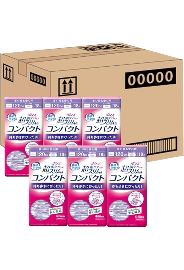 Amazon | ポイズ 肌ケアパッド 超スリム＆コンパクト 多い時も安心用