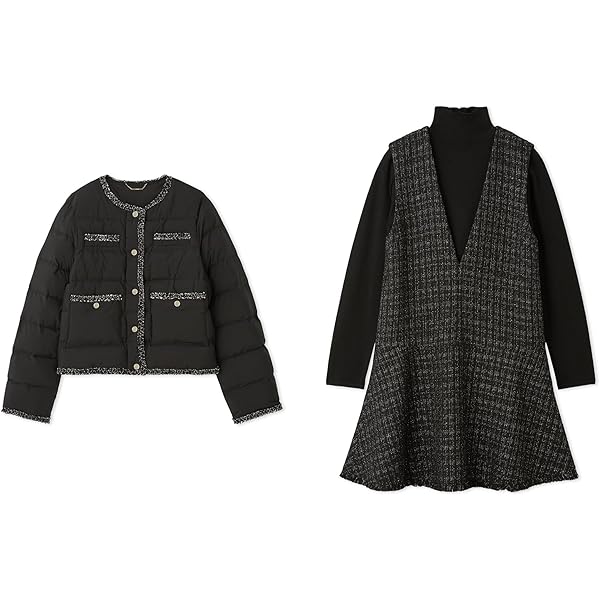 Amazon.co.jp: [セルフォード] 裾ファーポンチブルゾン : ファッション