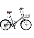 Amazon | THREE STONE 折りたたみ自転車 自転車 20インチ P-008 シマノ