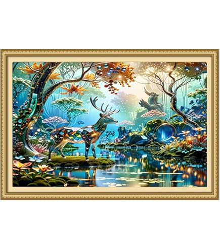 【ABビーズ＋FDビーズ入り】ダイヤモンドアート A3 カラフル／7ABFD fit=scale-down,w=1200