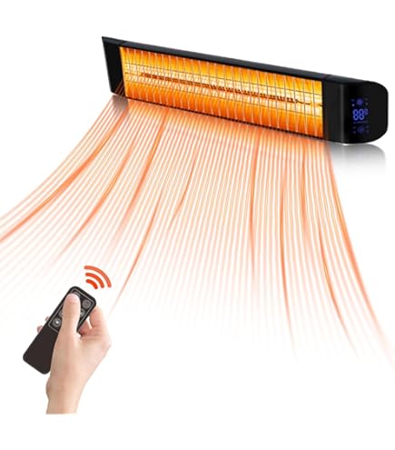 Amazon | ZAPJQL 屋外暖房 ヒーター ハロゲンヒーター 電気