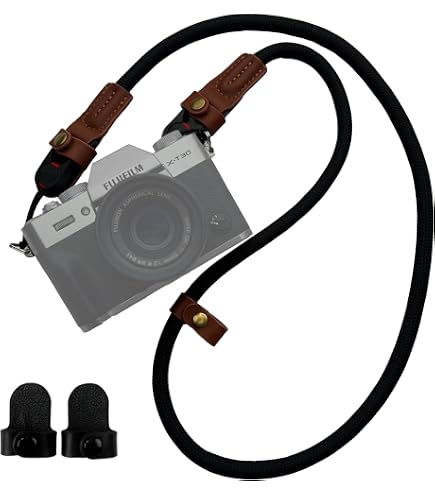 Nikon 一眼レフカメラ ストラップ付き Amazon | Nikon クリアレザーストラップ ダークブラウン | カメラ