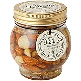 生はちみつ専門店 MY HONEY マイハニー ナッツ蜂蜜漬け 200g 程よい甘さ ヨーグルト トースト パンケーキ 手作りスイーツ ハンガリー産アカシアはちみつ100％使用
