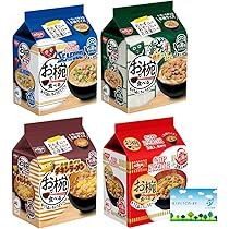 Amazon.co.jp: 日清 お椀で食べるシリーズ4種セット(カップヌードル