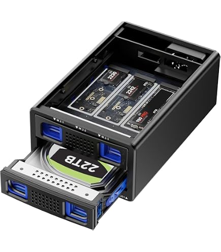 Amazon.co.jp: ハイブリッド 2 x 2.5/3.5インチ SATA HDD/SSD (RAID 1