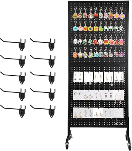 Azar Displays 701414-BLU-4C32 Rotating Countertop Display Kit With Peg
