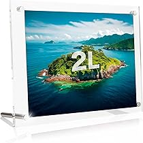 Amazon.co.jp: 無印良品 アクリルフレーム・4 ・L判サイズ（約89