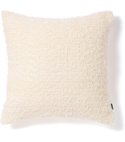 フラワーアップリケ クッションカバー 450×450 アイボリー　2枚セット Amazon.co.jp: Francfranc フランフラン フラワーアップリケ