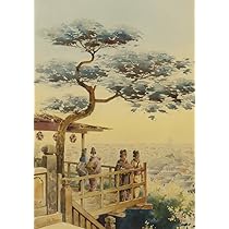 絵画 ロバート・フレデリック・ブラム 飴屋 フレーム付き 絵画