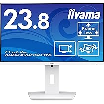 Amazon.co.jp: iiyama モニター ディスプレイ XUB2492HSU-W6