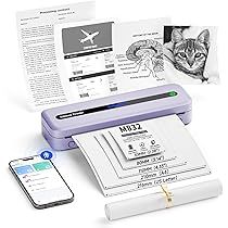 A4 モバイルプリンター 熱転写 ポータブルプリンター Bluetooth 小型 Amazon.co.jp: MUNBYN モバイルプリンター A4 家庭用および