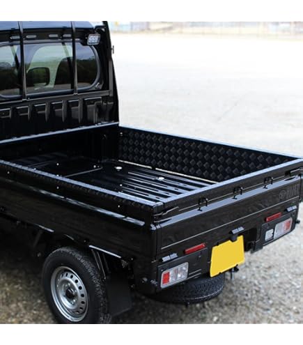 | S500P&frasl;S510P ハイゼット標準車用 荷台あおり内 アルミ縞板