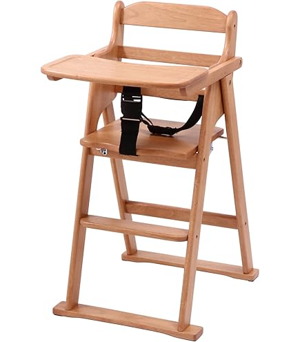 Amazon | yamatoya たためる ベビーハイチェア ナチュラル