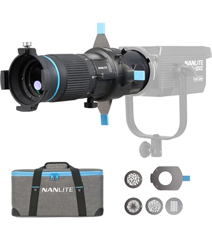 Amazon | NANLITE PJ-BM-36 プロジェクションアタッチメント 撮影用