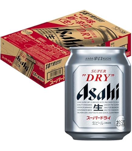 Amazon.co.jp: アサヒ スーパードライ ビール 250ml × 48本（24本 × 2