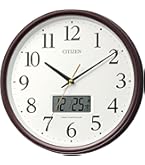 リズム時計 CITIZEN 電波置時計 8RY406-006 Amazon.co.jp: リズム(RHYTHM) シチズン 掛け時計 電波時計 アナログ
