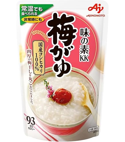 Amazon | 尾西食品 亀田製菓 災害食用梅がゆ 200gX40袋 | 尾西食品