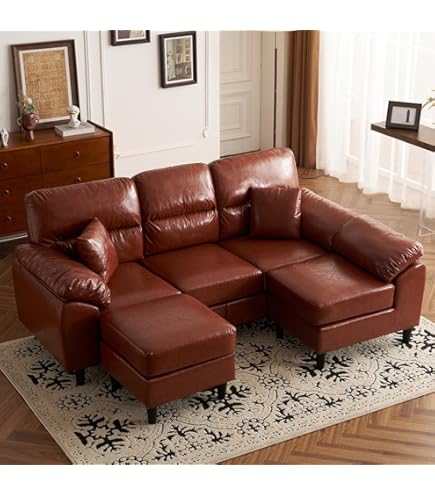 Amazon｜ソファ ソファー ハイバック 2人 掛け 用 レザー ファブリック