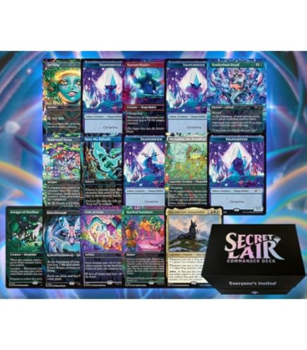 MTG Secret Lair Commander Deck: 20 Ways to Win : Amazon.sg: Toys