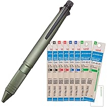 Amazon | 三菱鉛筆 多機能ペン ジェットストリーム 4＆1 本体+紙包装