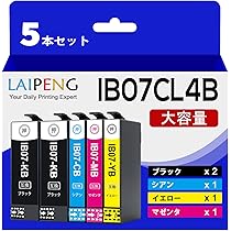 Amazon.co.jp: 【LAIPENG】エプソン用IB07CL4B + IB07KBインク