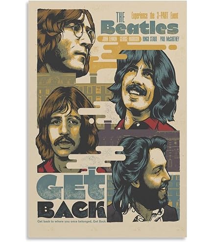 Amazon.co.jp: 映画ポスター BEATLES ビートルズ (Abbey Road 50