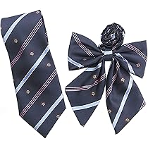 【新品未使用】オリジナルハローキティ限定　品川女子学院　ネクタイ・リボンセット 新品未使用】オリジナルハローキティ限定 品川女子学院 ネクタイ