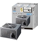 Amazon | 玄人志向 電源ユニット 600W ATX 電源 80 PLUS スタンダード