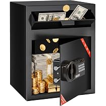 Amazon.co.jp: KABISAFE 投入式 金庫 69L 業務用 テンキー式 店舗用