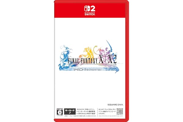 ファイナルファンタジーX/X-2 HD リマスター (FINAL FANTASY X/X-2 HD Remaster) 【Amazon.co.jp限定】オリジナルステッカー付 -Switch2