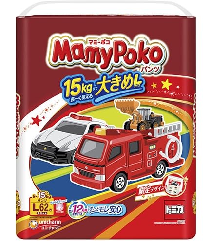 Amazon.co.jp: 【パンツ Lサイズ】マミーポコパンツ (9~14kg)44枚