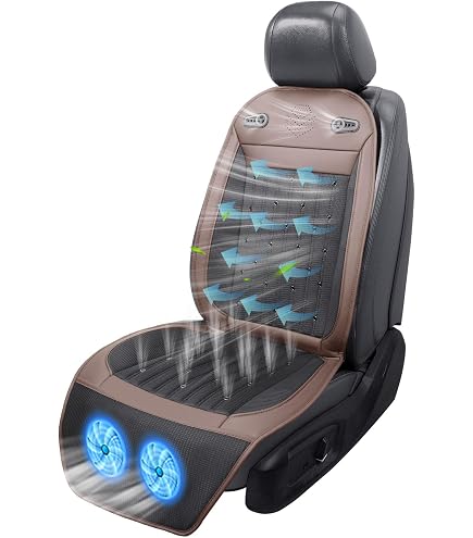 Amazon | クールシート 車 シートクーラー【2026新昇級 48個送風穴+2枚