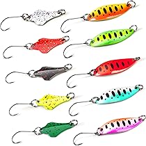 Amazon.co.jp: スプーン ルアー 12個セット 5グラム メタルスプーン