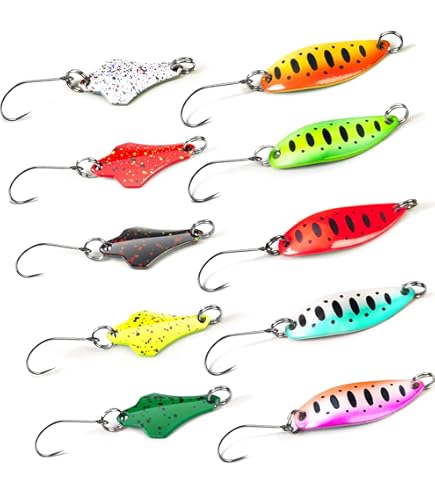 Amazon.co.jp: スプーン ルアー 12個セット 5グラム メタルスプーン