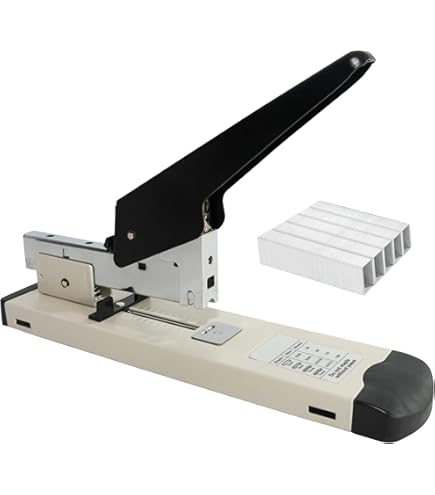 MAPED ステープラー　ホチキス　フランス　新品未使用 Amazon | ホッチキス 業務用 大型 ステープラー 簡単 ワンタッチ