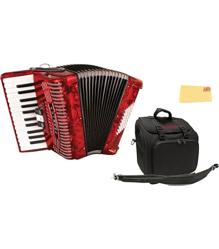 Amazon | 1303-RED 12ベース/37キー エントリーレベル アコーディオン