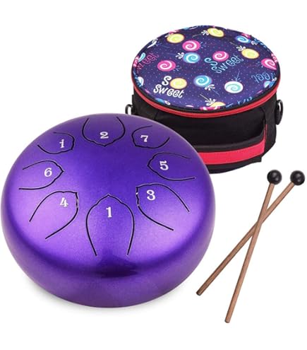 Amazon | Tongue Hand Pan/RAV Vast 2 / A Integral 432 Hz/ (in case