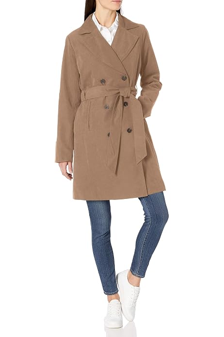 Double-Breasted Trench Coat 
