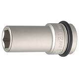 トネ(TONE) インパクト用ロングソケット 6NV-21L 差込角19.0mm(3/4") 二面幅21mm