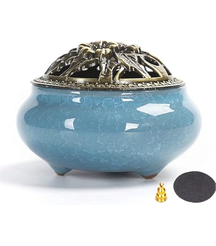 Amazon｜黄銅 銅製 博山炉 KZ-O-083｜仏壇用香炉 オンライン通販