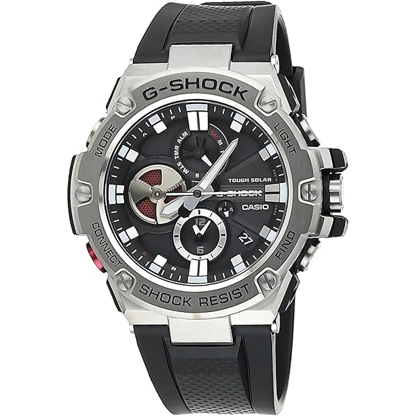CASIO Watch G-SHOCK G-STEEL 6 radio stations worldwide radio solar