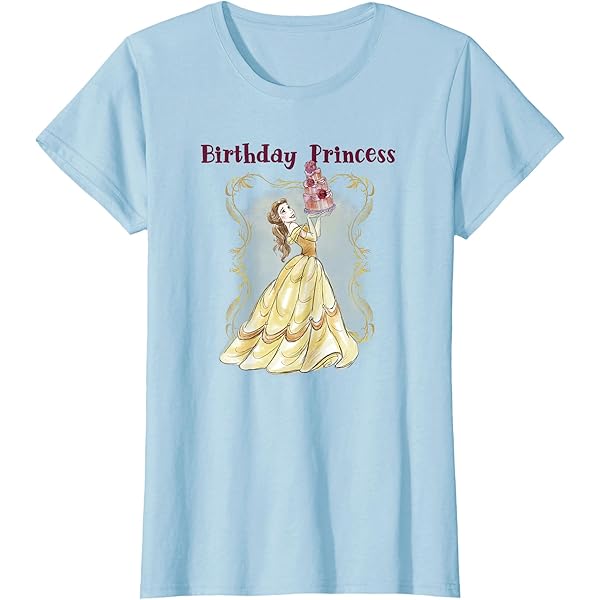 Amazon | ディズニー 美女と野獣 ベル Tシャツ Tシャツ | Tシャツ