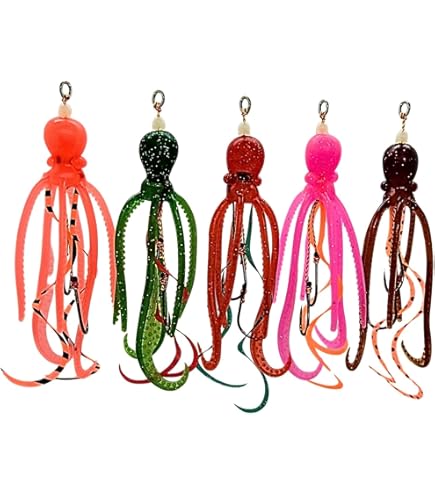 Amazon.co.jp: カジキ イカ 型 ルアー マグロ 6カラー 釣り ルアー