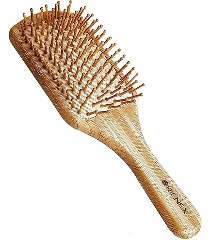 Amazon | ORIENEX ヘアブラシ 木製櫛 美髪ケア(小) | ORIENEX