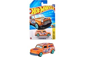 ホットウィール(Hot Wheels) ベーシックカー '67 オースティン ミニ バン 乗り物おもちゃ ミニカー 3歳から オレンジ JFN30