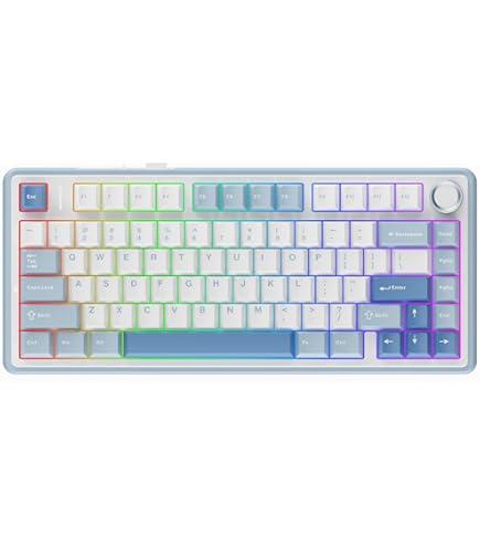 Amazon | nuphy Halo75 V2 メカニカル ゲーミング キーボード 75