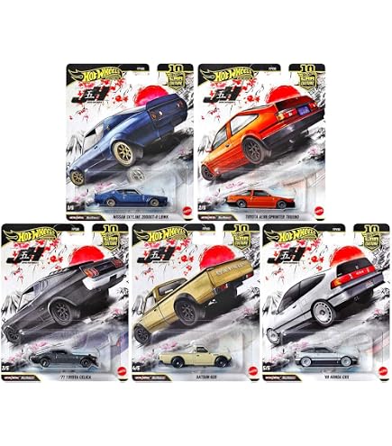 Amazon | Hot Wheels Nightburnerz 3/10 [Black]'88 Honda CR-X 49/250