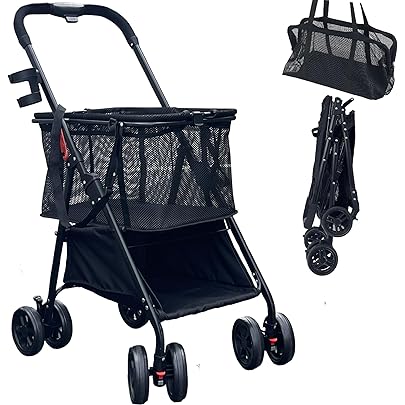 Amazon.co.jp: ottostyle.jp 折りたたみ ワンタッチショッピングカート